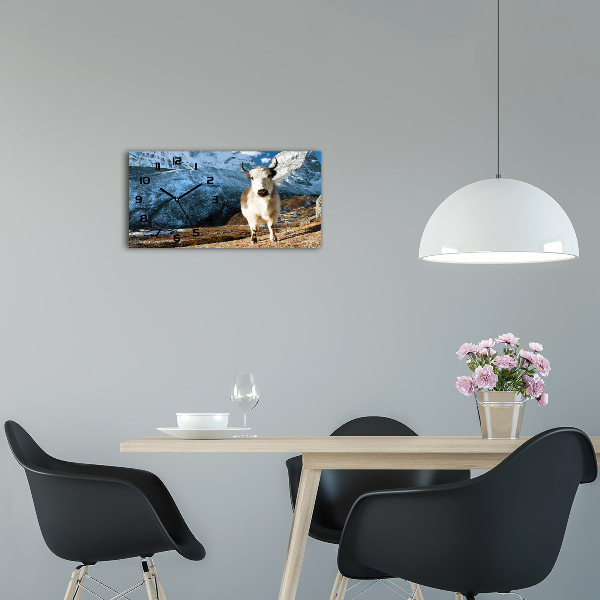 Moderne wanduhr Wie ein gewöhnlicher Berg