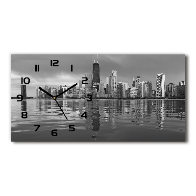 Moderne wanduhr Chicago