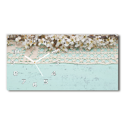 Glasuhr Kirschblüten