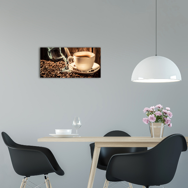 Glasuhr Aromatischer Kaffee