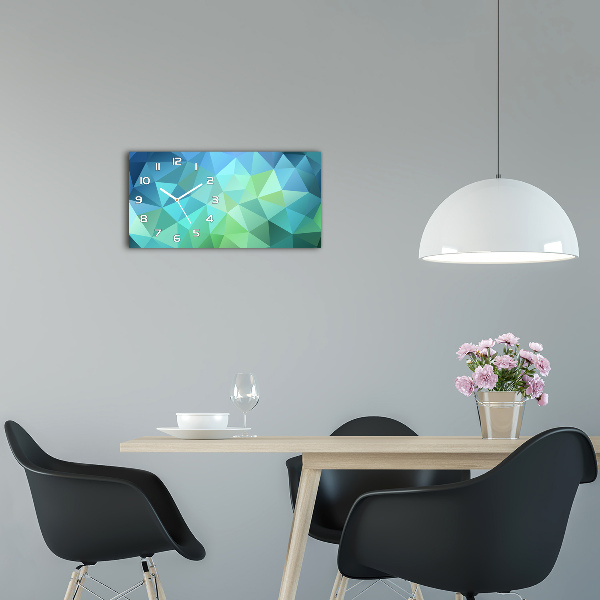 Horizontale Uhr Abstrakter Hintergrund