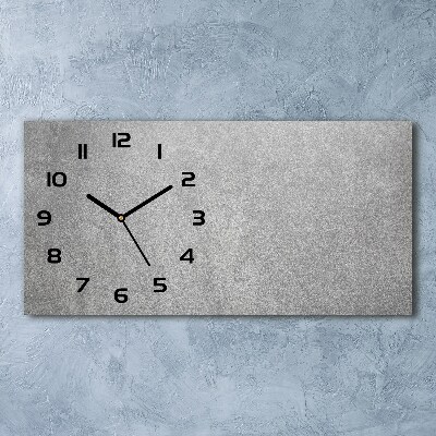 Moderne wanduhr Graue Wand