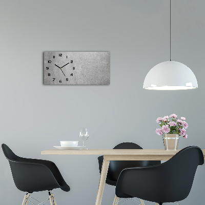 Moderne wanduhr Graue Wand