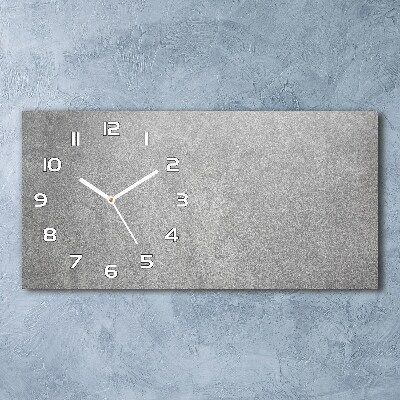 Moderne wanduhr Graue Wand