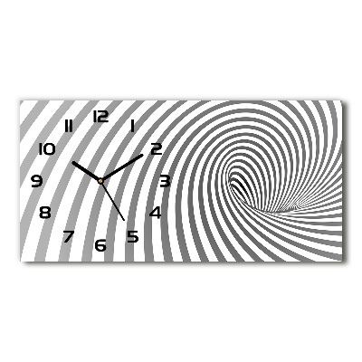 Glasuhr Gestreifte Spirale