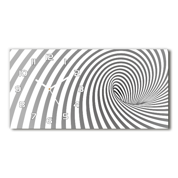 Glasuhr Gestreifte Spirale