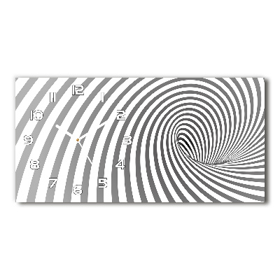Glasuhr Gestreifte Spirale
