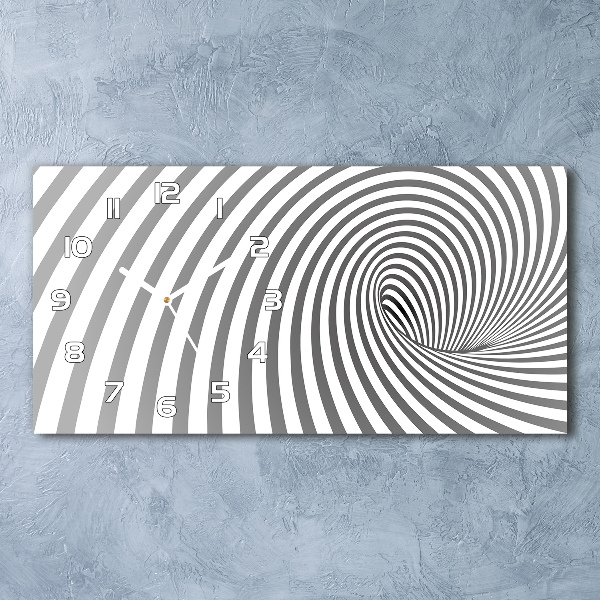 Glasuhr Gestreifte Spirale