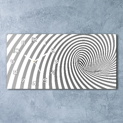 Glasuhr Gestreifte Spirale