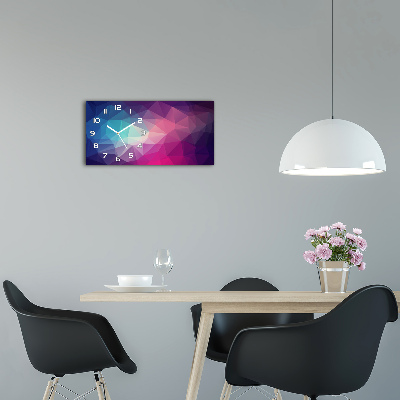 Horizontale Uhr Abstrakter Hintergrund