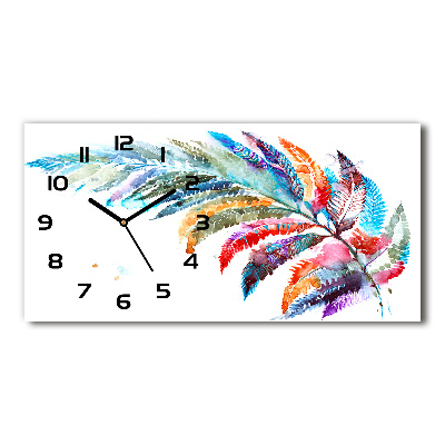 Horizontale Uhr Bunter Stift