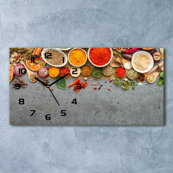 Moderne wanduhr Gewürzmischung