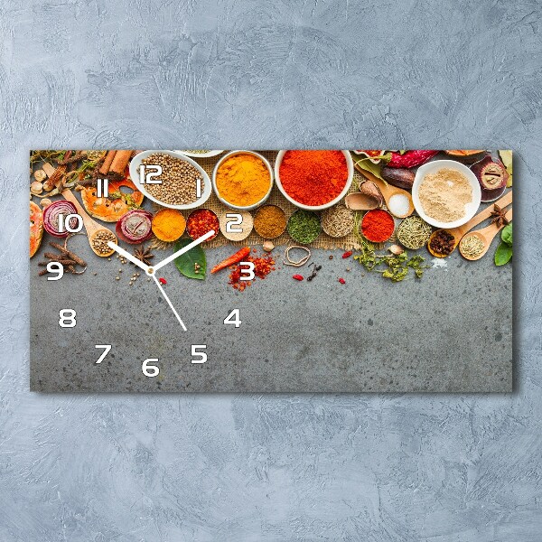 Moderne wanduhr Gewürzmischung