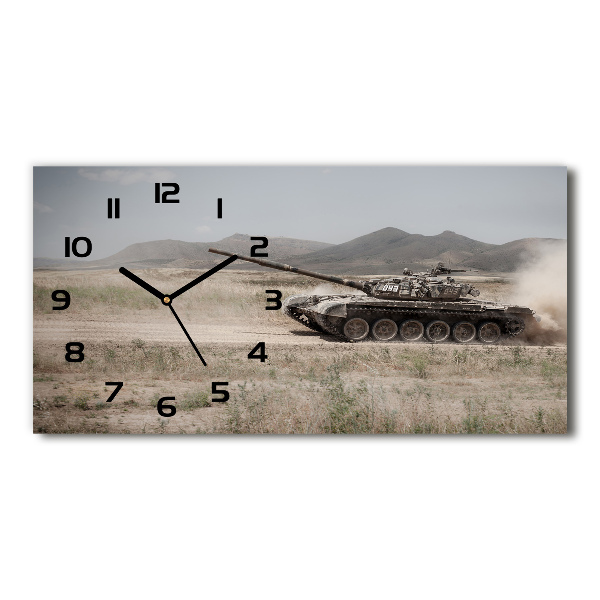 Horizontale Uhr Panzer in der Wüste