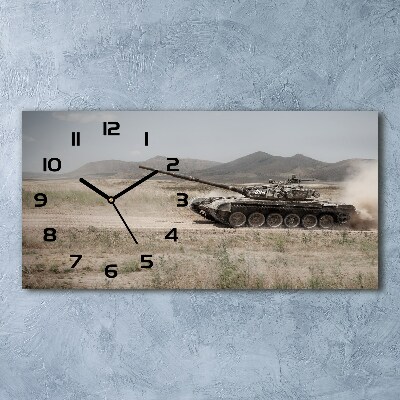 Horizontale Uhr Panzer in der Wüste