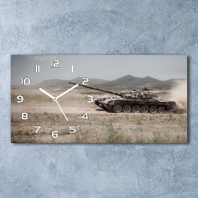 Horizontale Uhr Panzer in der Wüste