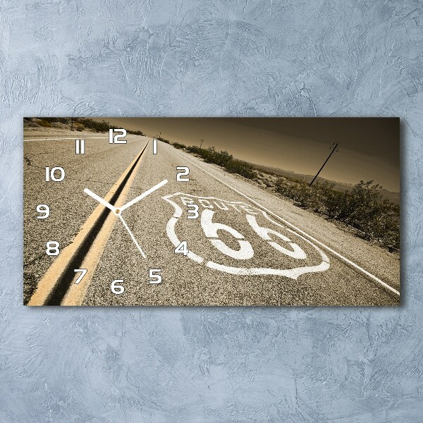 Glasuhr Straße in Kalifornien