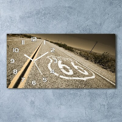 Glasuhr Straße in Kalifornien