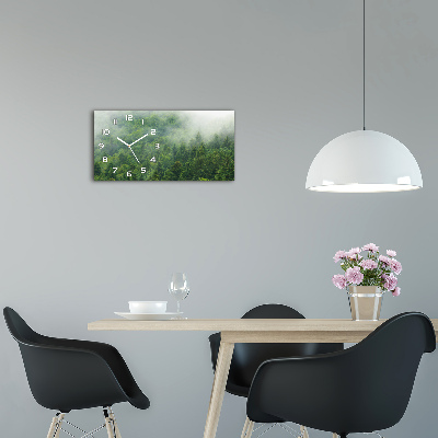 Glasuhr geheimnisvoller Wald