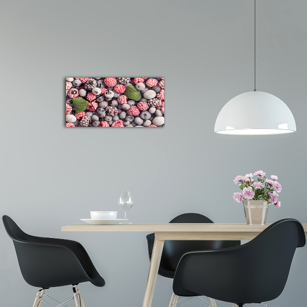 Glasuhr Gefrorene Waldfrüchte