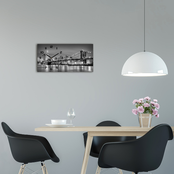 Glasuhr Brooklyn Bridge