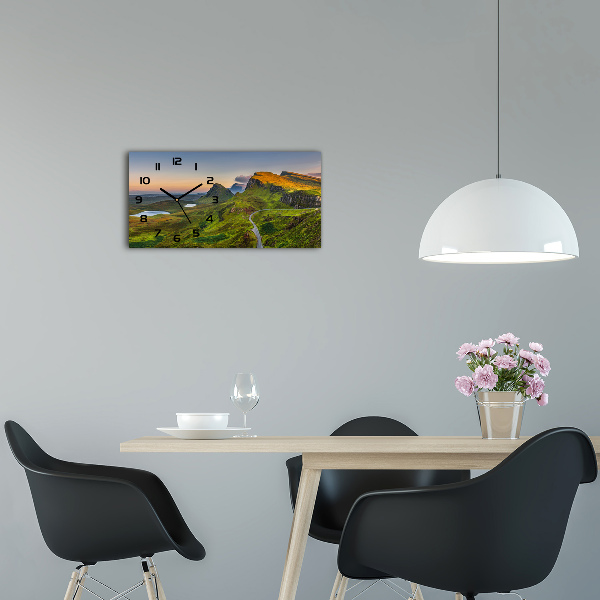 Horizontale Uhr Schottisches Hochland