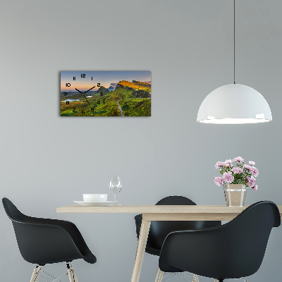 Horizontale Uhr Schottisches Hochland