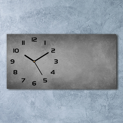 Glasuhr Betonhintergrund