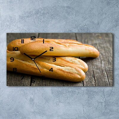 Horizontale Uhr Baguettes