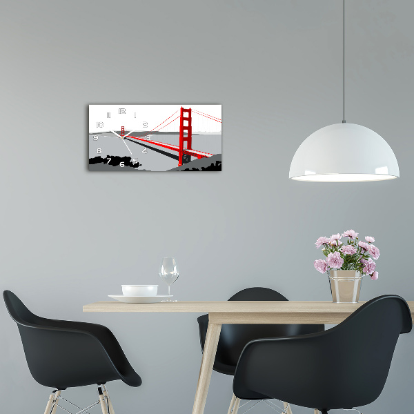 Glasuhr San Francisco Brücke