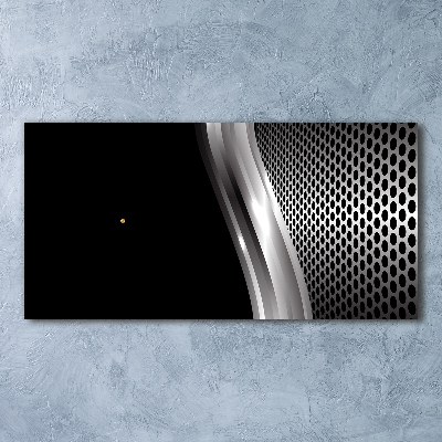 Glasuhr Metallabstraktion