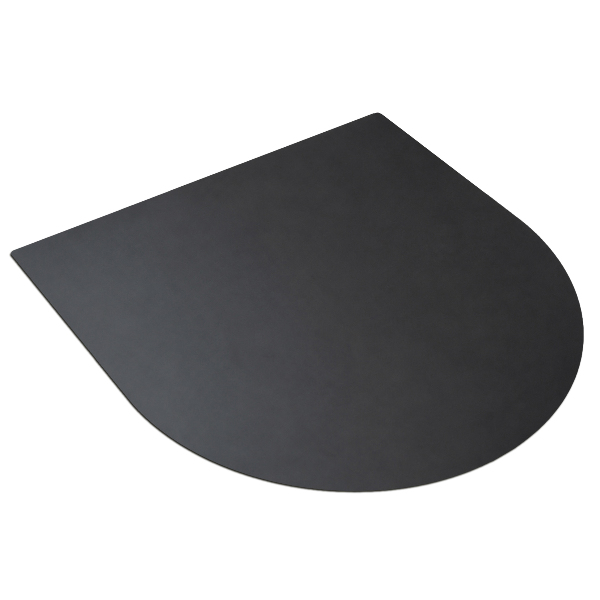 Grillschutzmatte In Semiovalform 80x70 cm