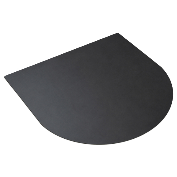 Grillmatte als Bodenschutz semioval in 100x100 cm