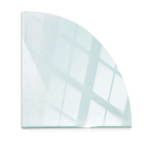 Kamin Glasplatte transparentes quartal