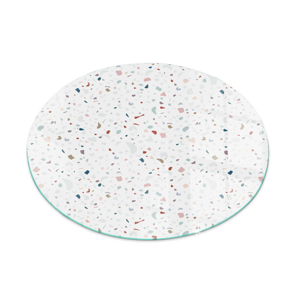 Runde Funkenschutzplatte aus Glas Formen im Miniaturformat