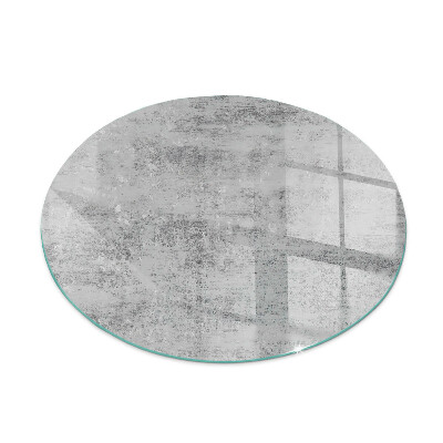 Runde Funkenschutzplatte aus Glas Abstraktes Hintergrundmuster