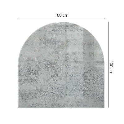 Halbrunde Funkenschutzplatte Glas Abstraktes Hintergrundmuster