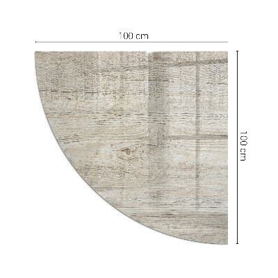 Glasbodenplatte Ecke Kamin Natürliche helle Holzmaserung