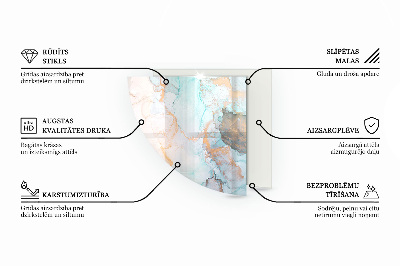 Eck-Glasplatte für Kaminofen Sichtbeton im minimalistischen Stil
