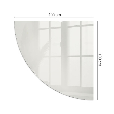 Glasbodenplatte Ecke Kamin Farbe Grau