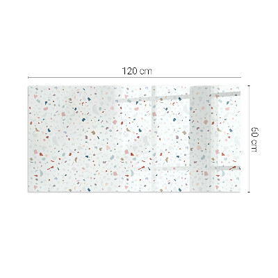 Rechteckige Funkenschutzplatte Glas Formen im Miniaturformat