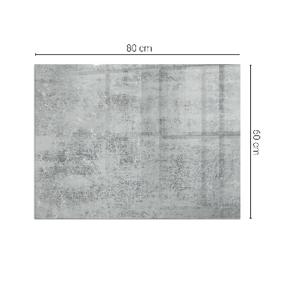 Rechteckige Funkenschutzplatte Glas Abstraktes Hintergrundmuster