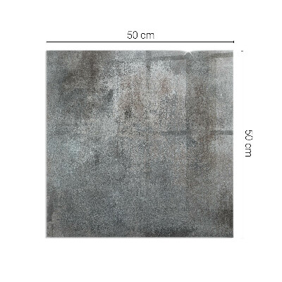 Rechteckige Glasplatte für Kaminofen Rohstrukturmuster