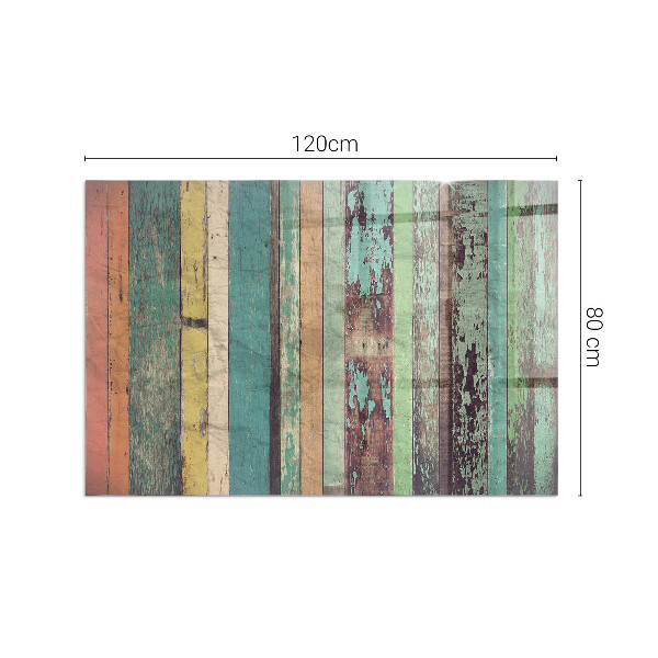 Rechteckige Glasplatte für Kaminofen Platinenfarben in verschiedenen Farbtönen