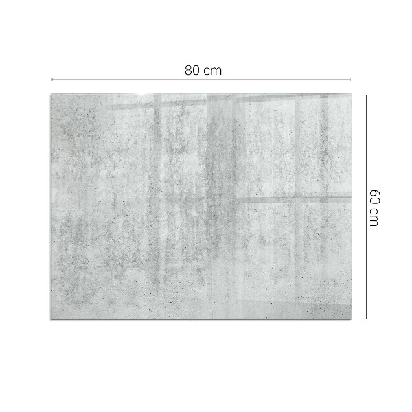 Rechteckige Glasbodenplatte für Ofen Rohbetonstruktur