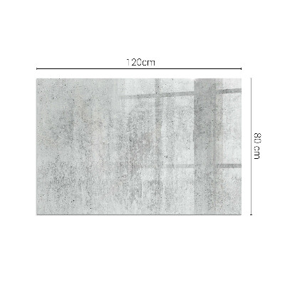 Rechteckige Glasbodenplatte für Ofen Rohbetonstruktur