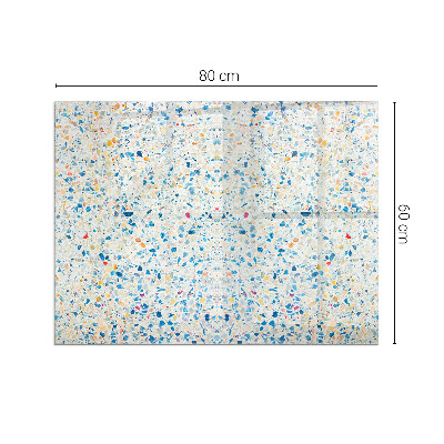 Rechteckige Funkenschutzplatte Glas Abstraktes Texturmotiv