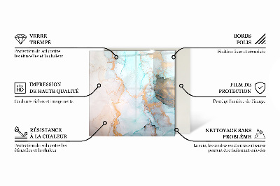 Rechteckige Glasplatte für Kaminofen Sichtbeton im minimalistischen Stil