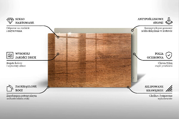 Grabkerze Untersetzer Holzstruktur