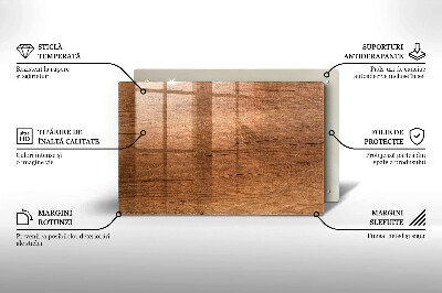 Grabkerze Untersetzer Holzstruktur
